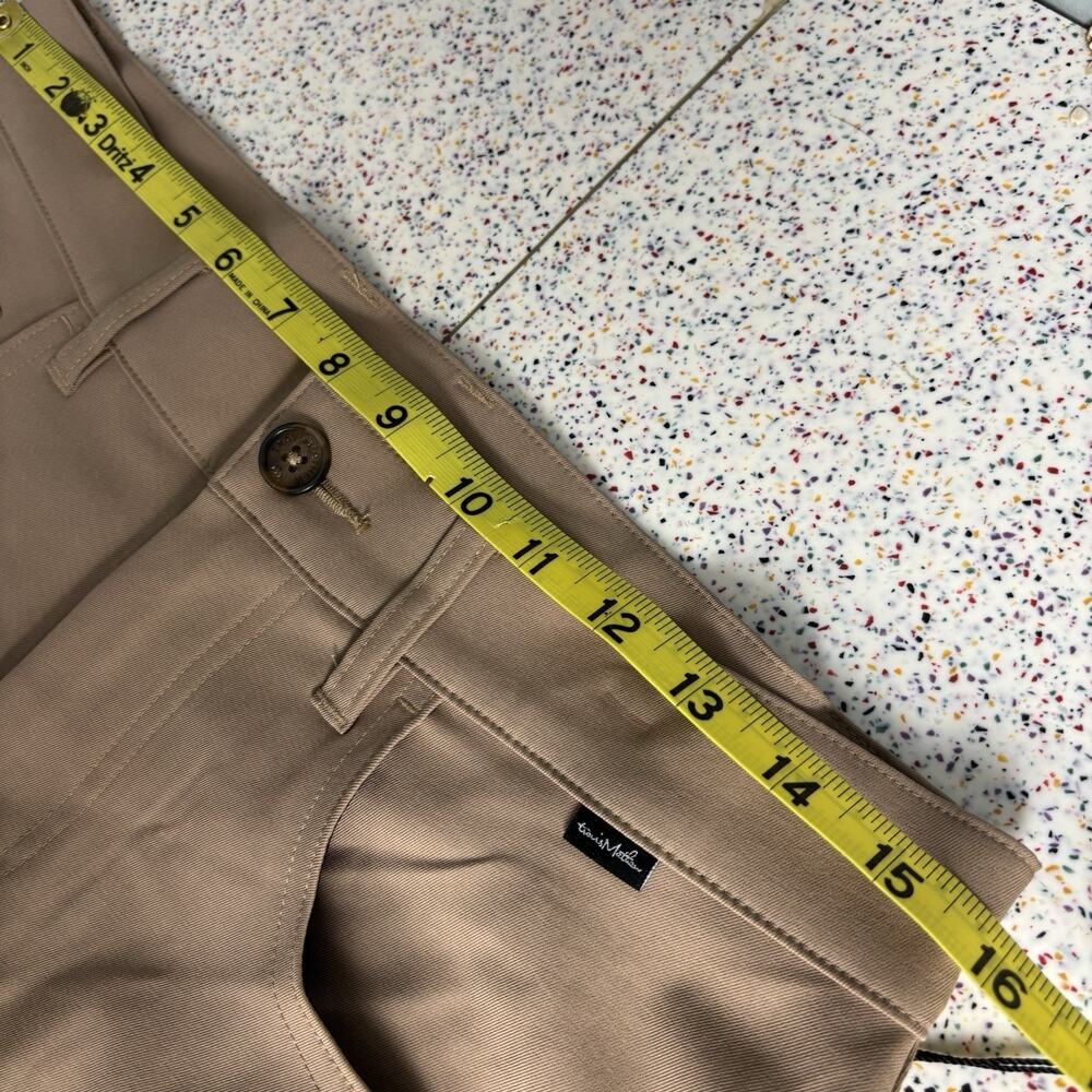 NWT TRAVIS MATHEWS Men’s 30x32 Open To Close Perfect Pants Khaki Golf New Tags - Picture 3 of 6